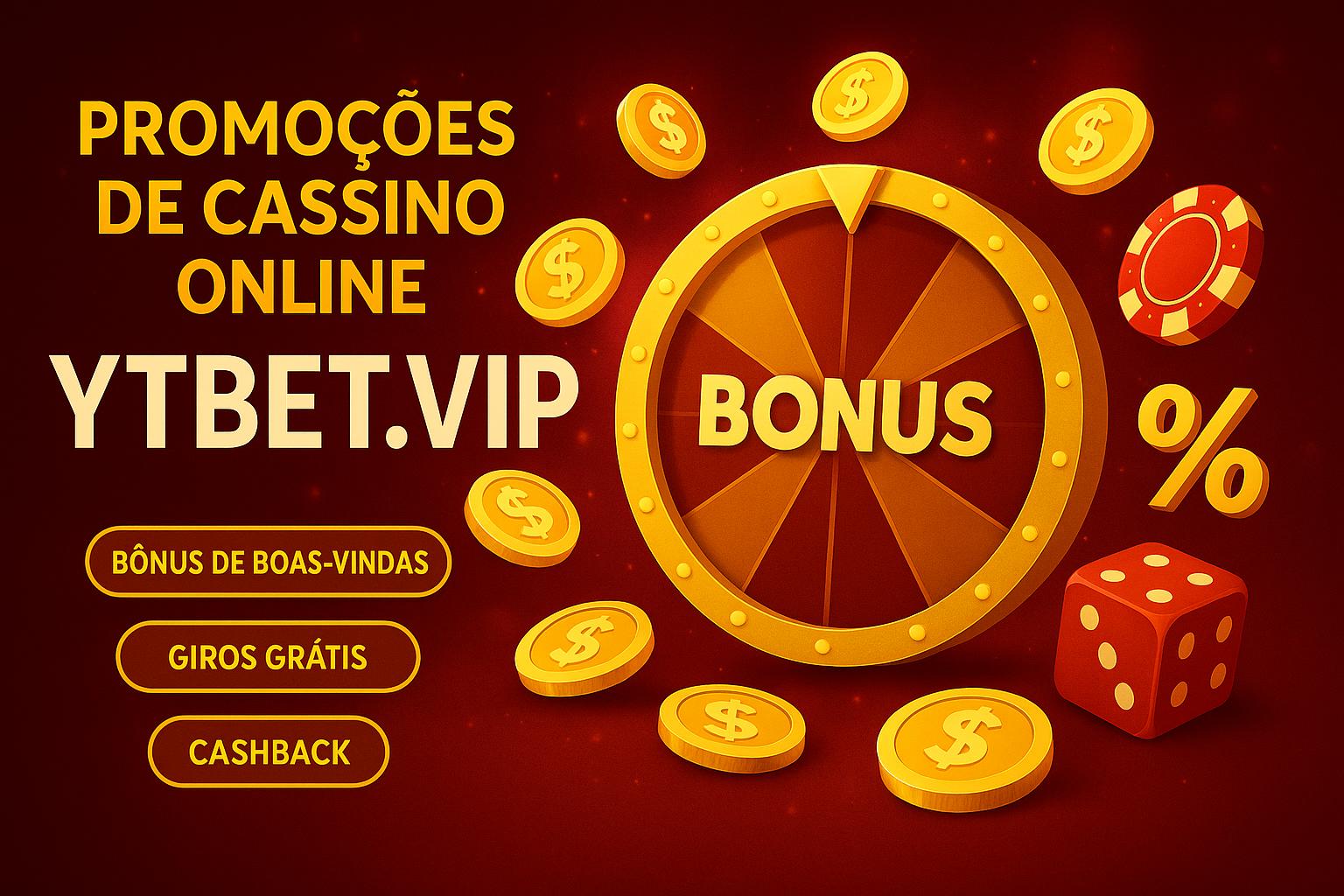 O bônus promocional YTBET.VIP é uma ótima maneira de começar sua aventura