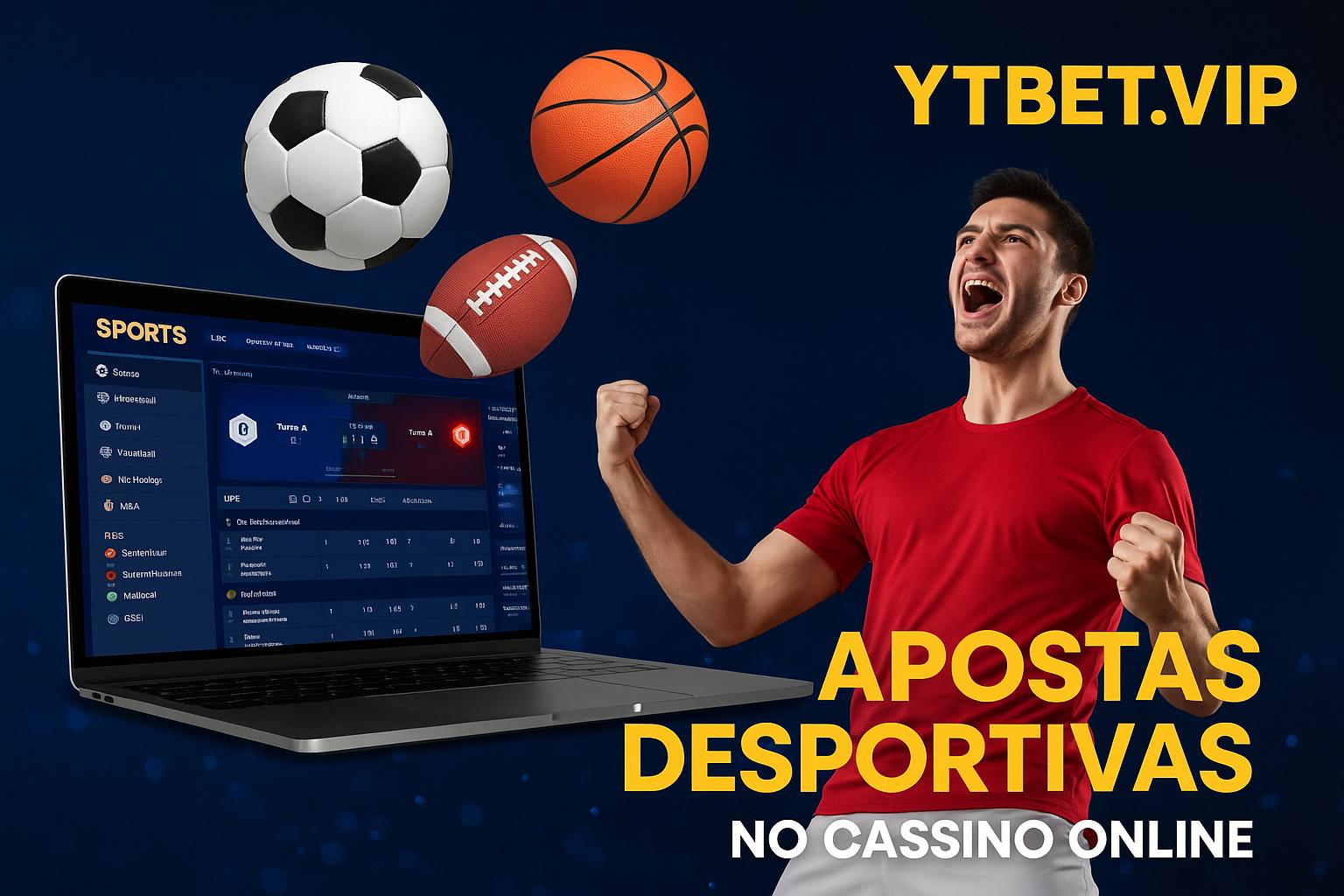 Apostas esportivas no cassino online YTBET.VIP